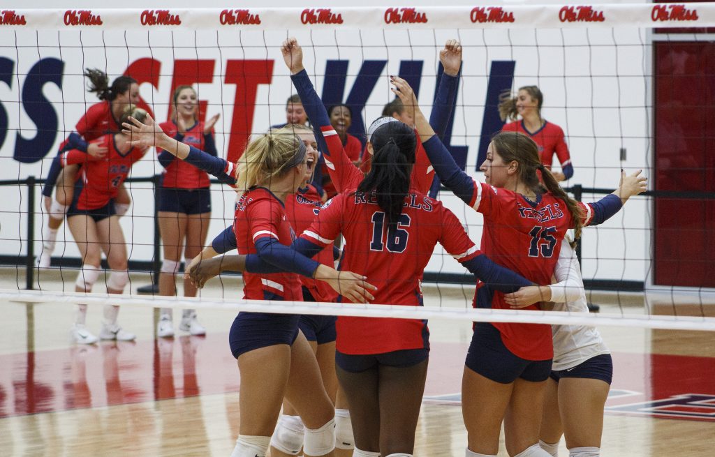Ole Miss Volleyball Takes On Texas A&M - HottyToddy
