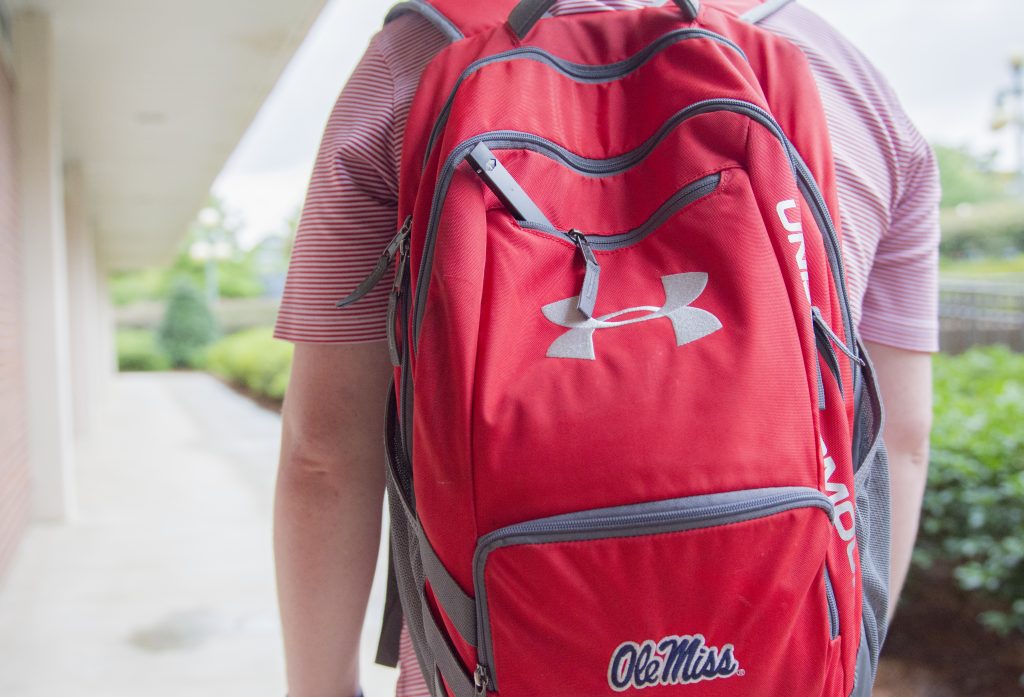 Ole miss cheap under armour backpack