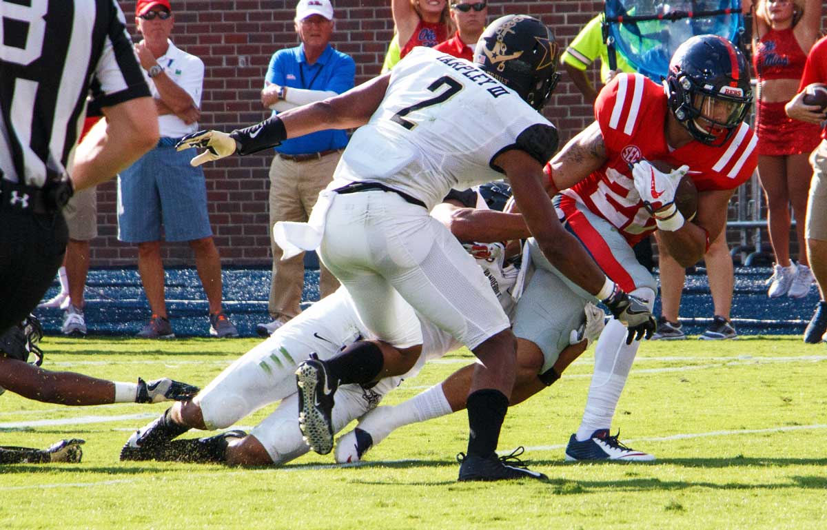 Matt Luke hopes to motivate Rebels before Saturday’s rivalry game