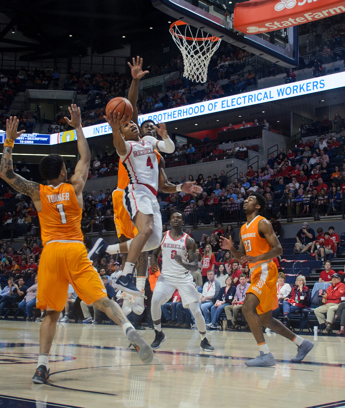 Rebels drop senior night to Vanderbilt, finish last in SEC