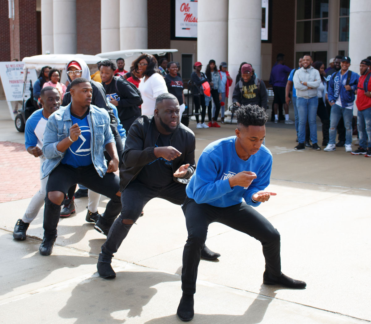 Photo gallery: Phi Beta Sigma strolls at Pavilion Presents