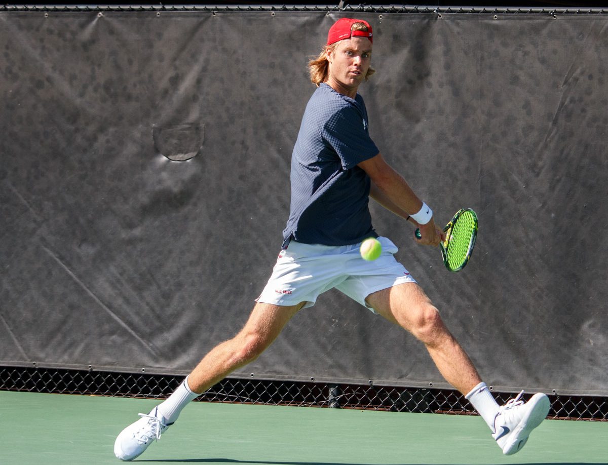 Ole Miss men’s tennis defeats LSU 4-1, improves to 9-3 on the season