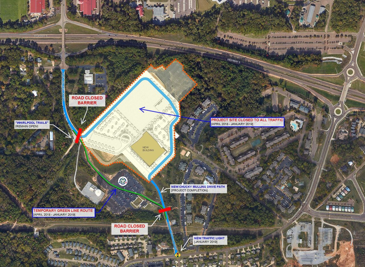 Transportation department gives update on Chucky Mullins closure