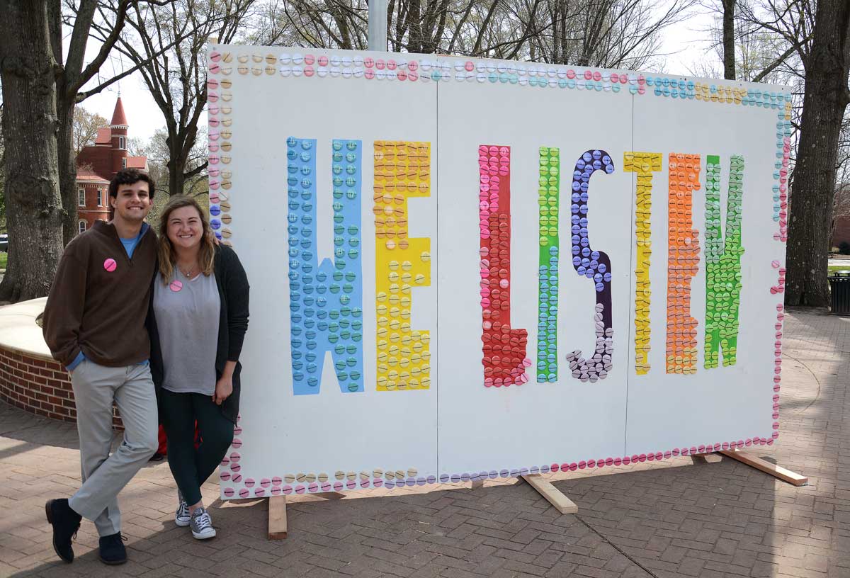 Senior class leaders provide support for William Magee Center for Wellness Education