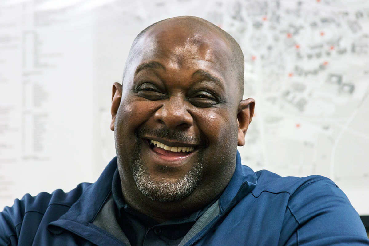 New UPD chief Ray Hawkins hopes to make a difference on campus as a department veteran