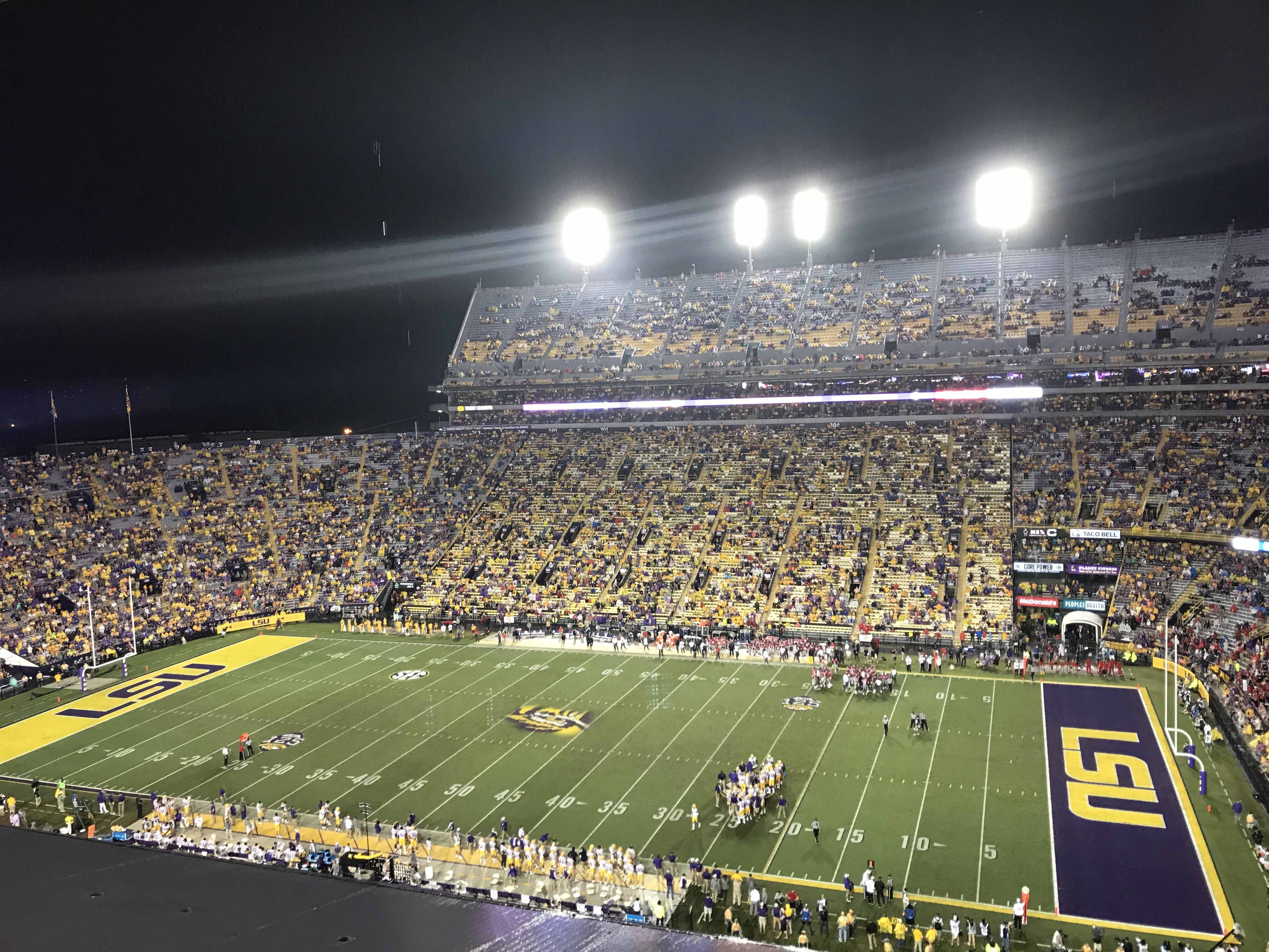 LSU routs Ole Miss 45-16 in Death Valley matchup