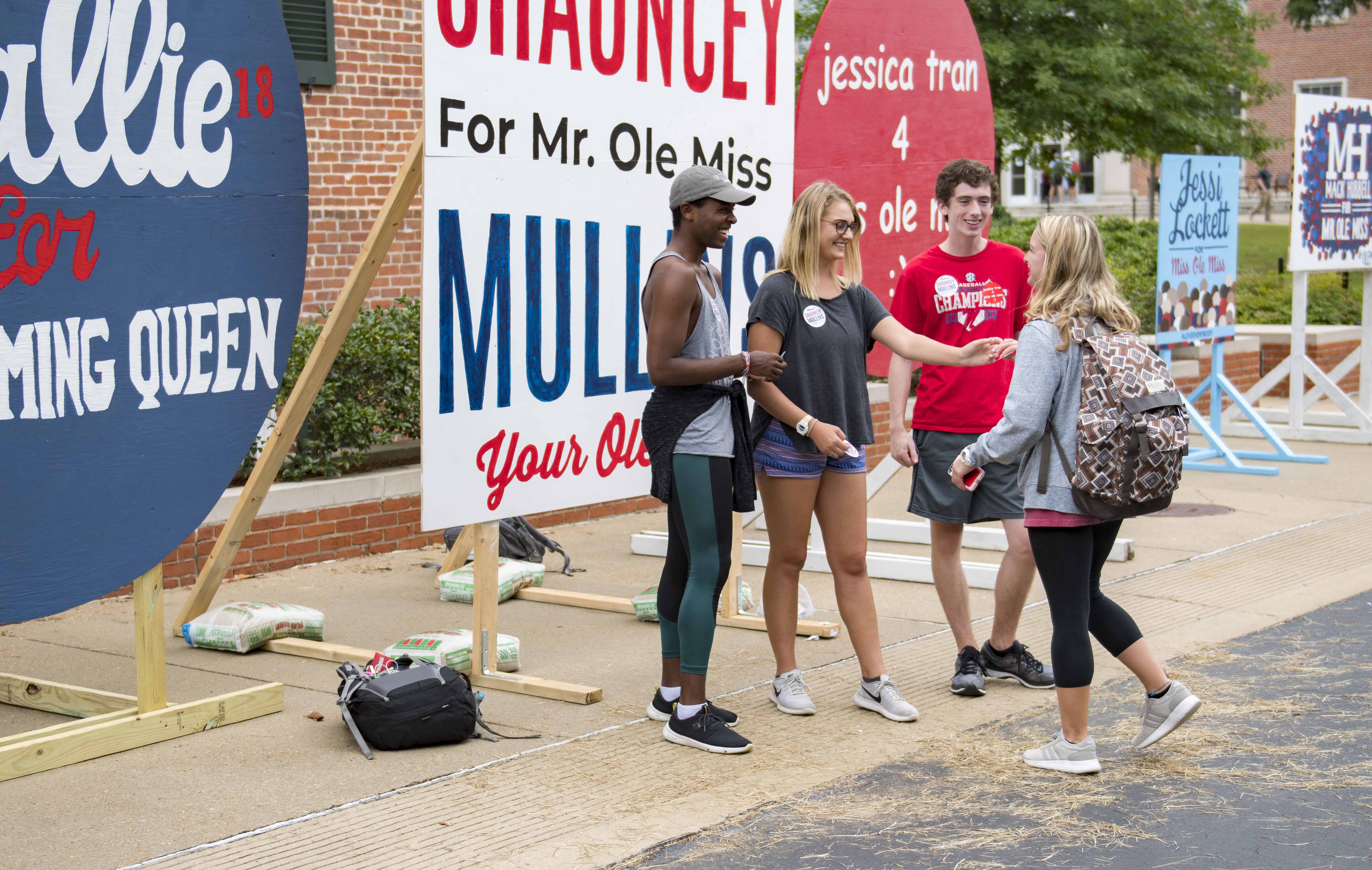 Campus elections: Seven students vie for positions of Mr. and Miss Ole Miss