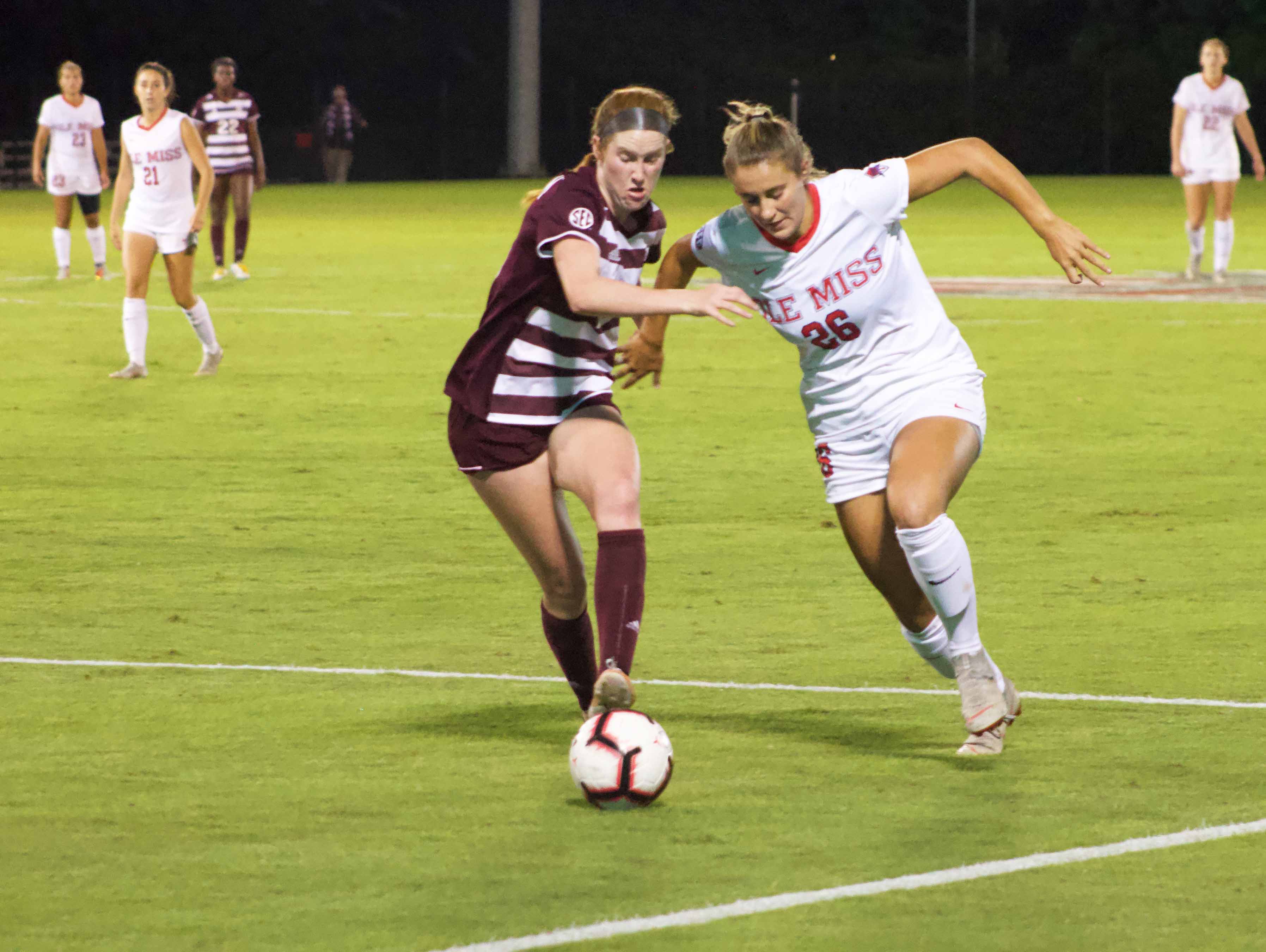 Rebels hold strong in draw with Texas A&M