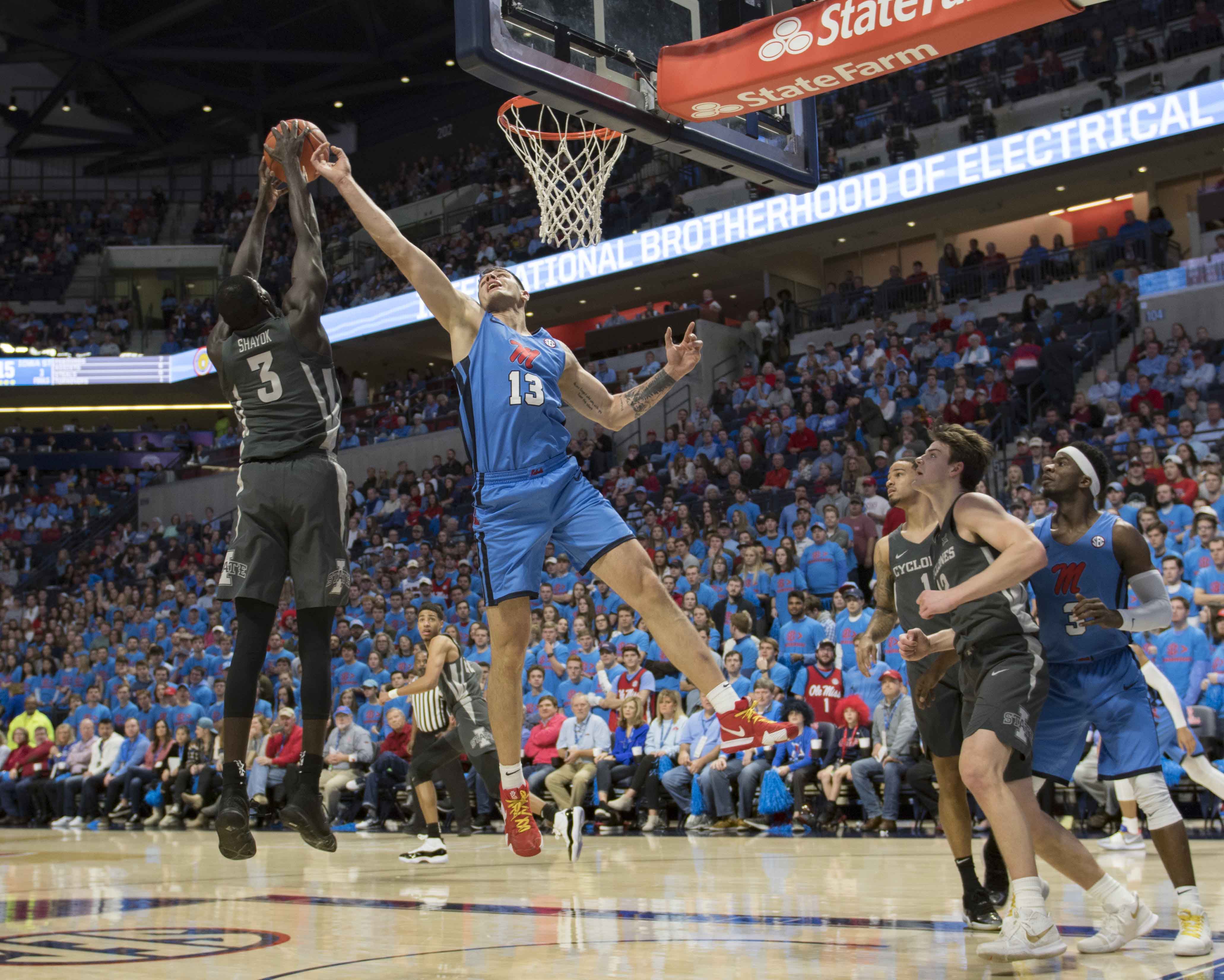 Ole Miss’ poor showing leads to home loss against No. 24 Iowa State