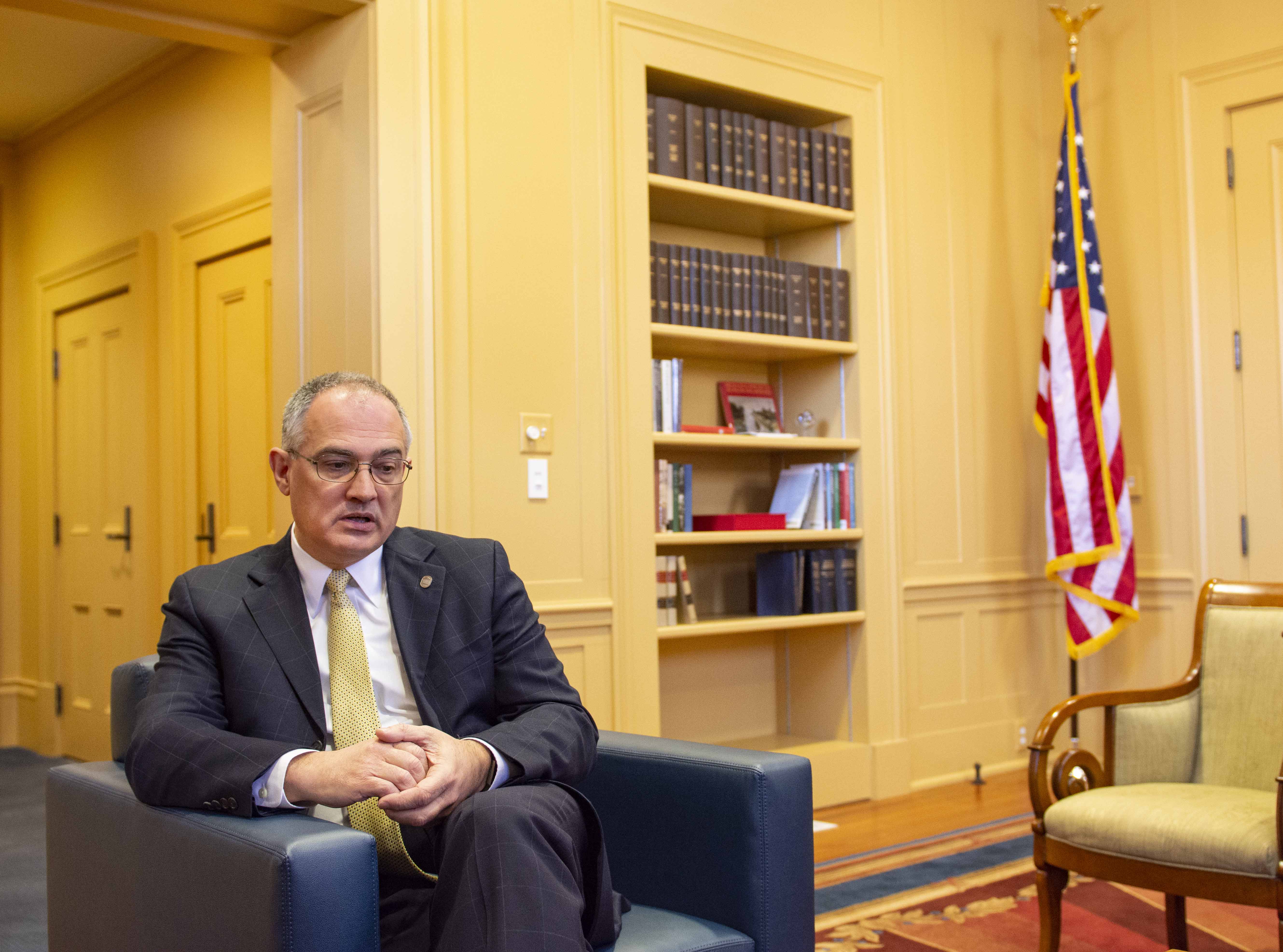 ‘Man of the institution’: An interview with Interim Chancellor Larry Sparks