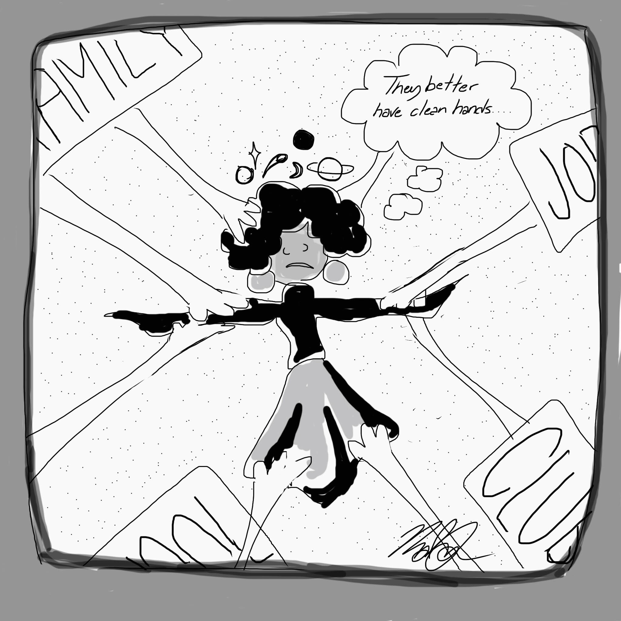 They better have clean hands