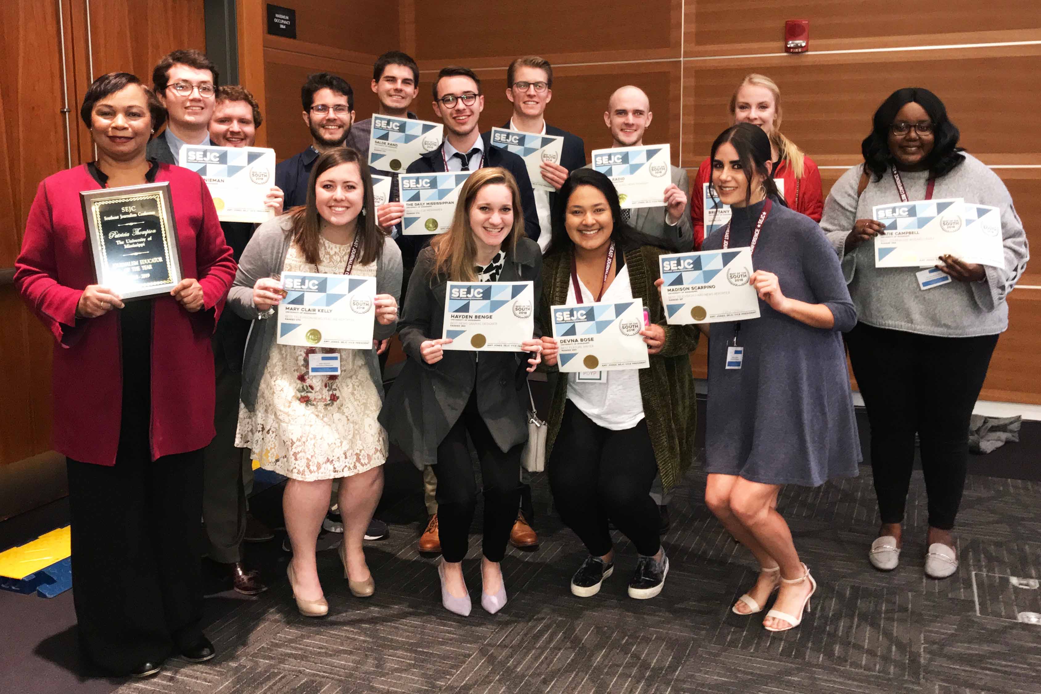 Assistant Dean, Students Earn 21 Awards At Journalism Conference - The ...