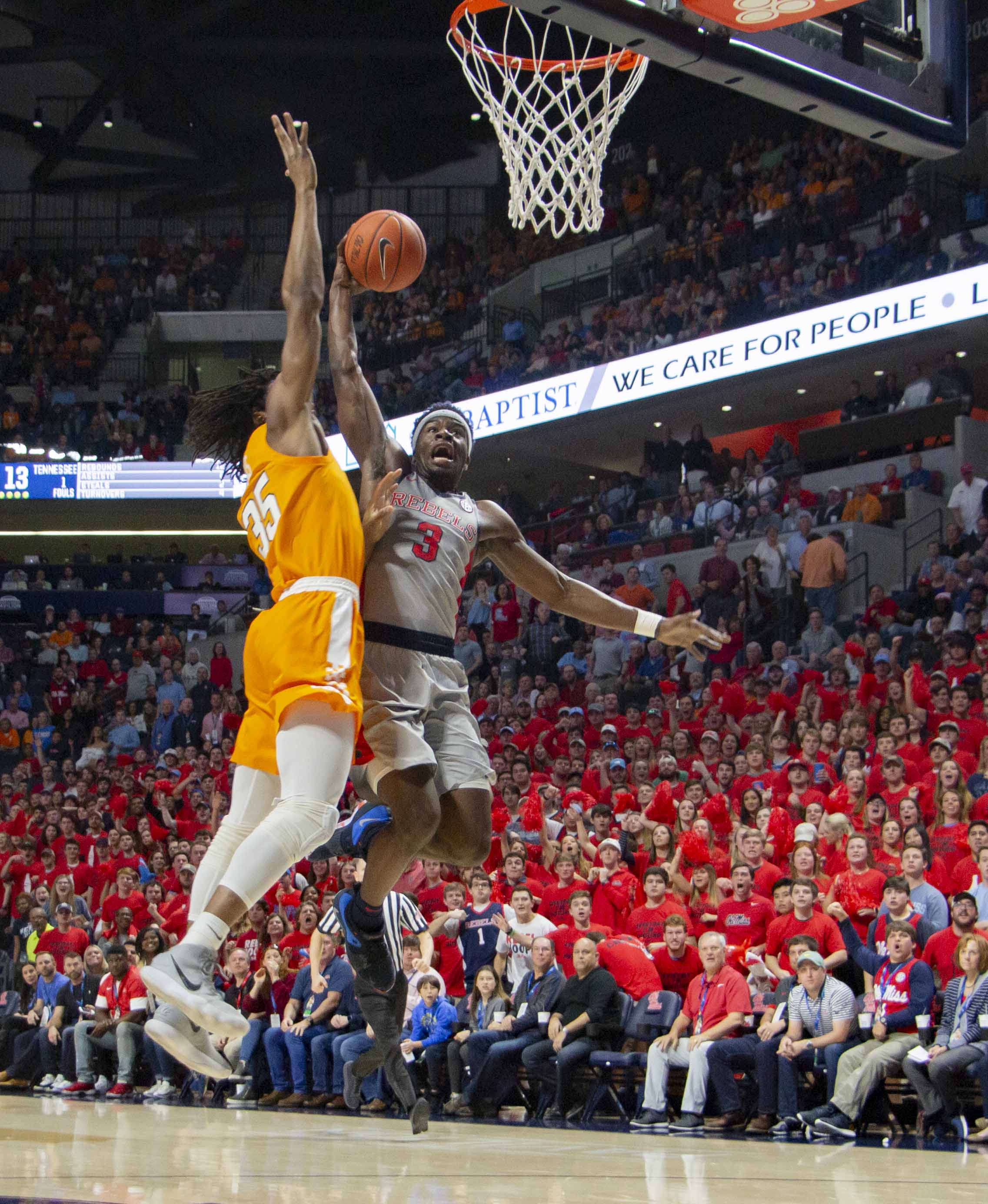 Ole Miss men’s basketball earns No. 8 seed in NCAA tournament