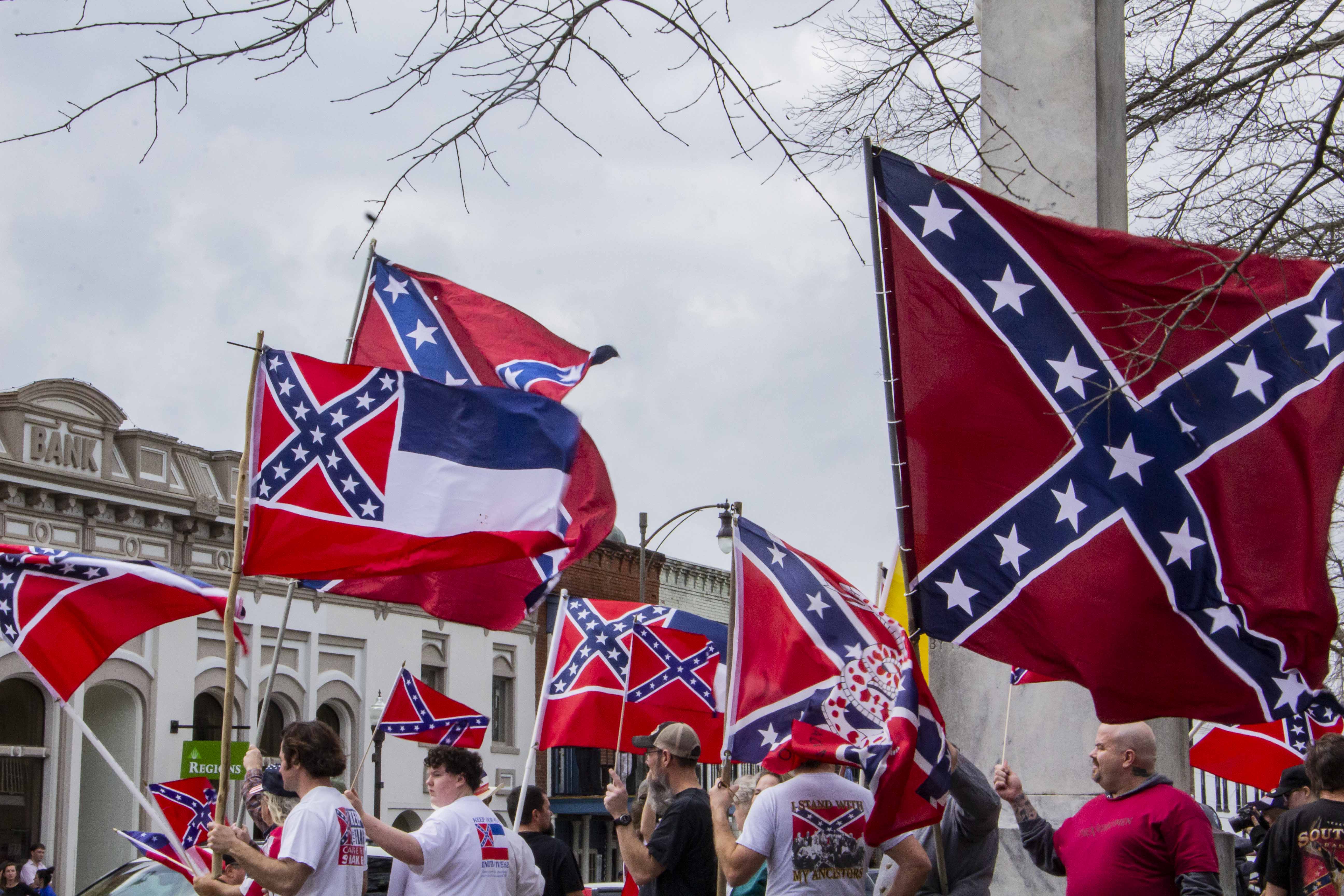 One says it’s hate. The other says it’s heritage. After Saturday’s protest, the debate about Confederate iconography continues