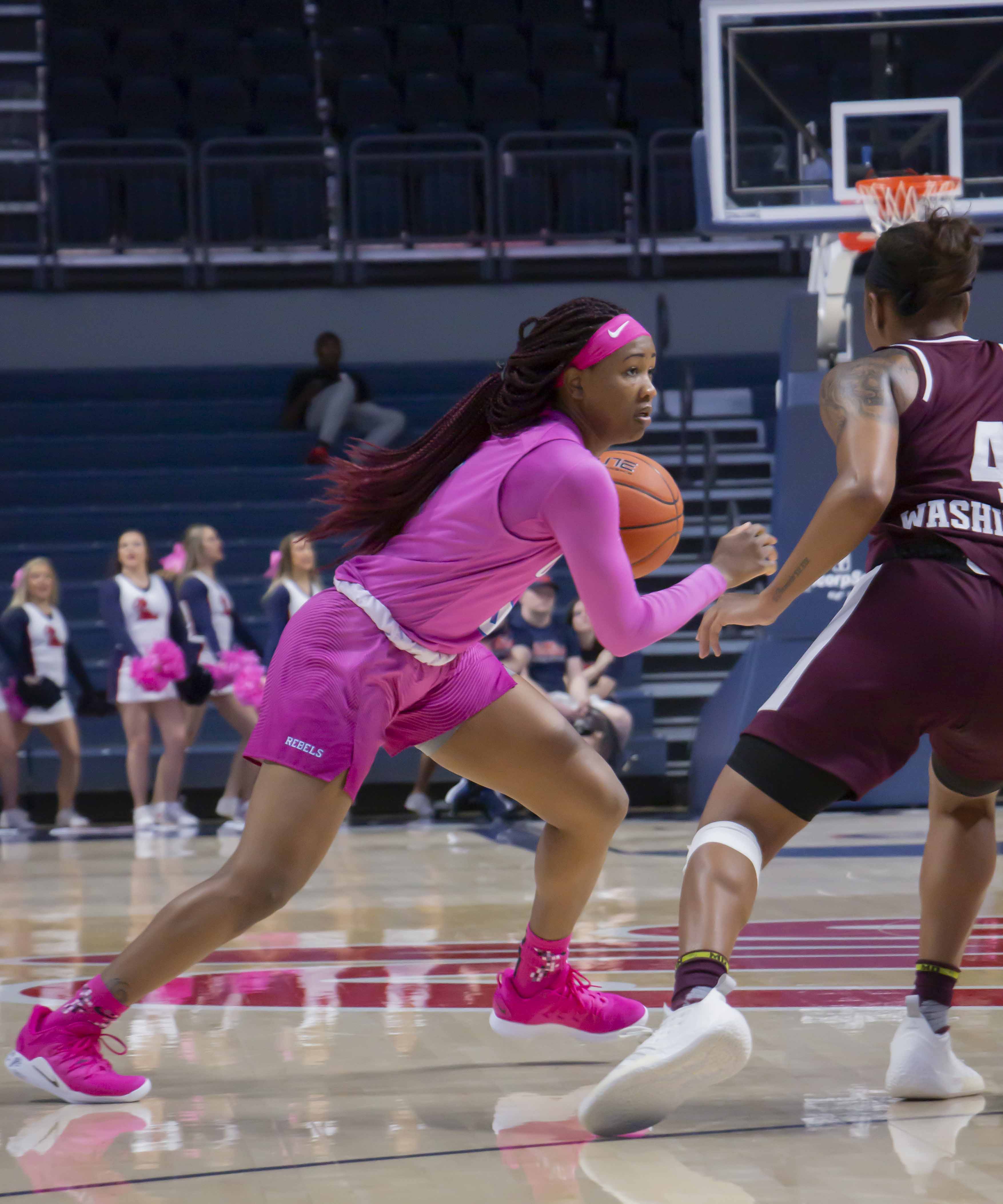 Second half surge lifts No. 20 Aggies over Rebels