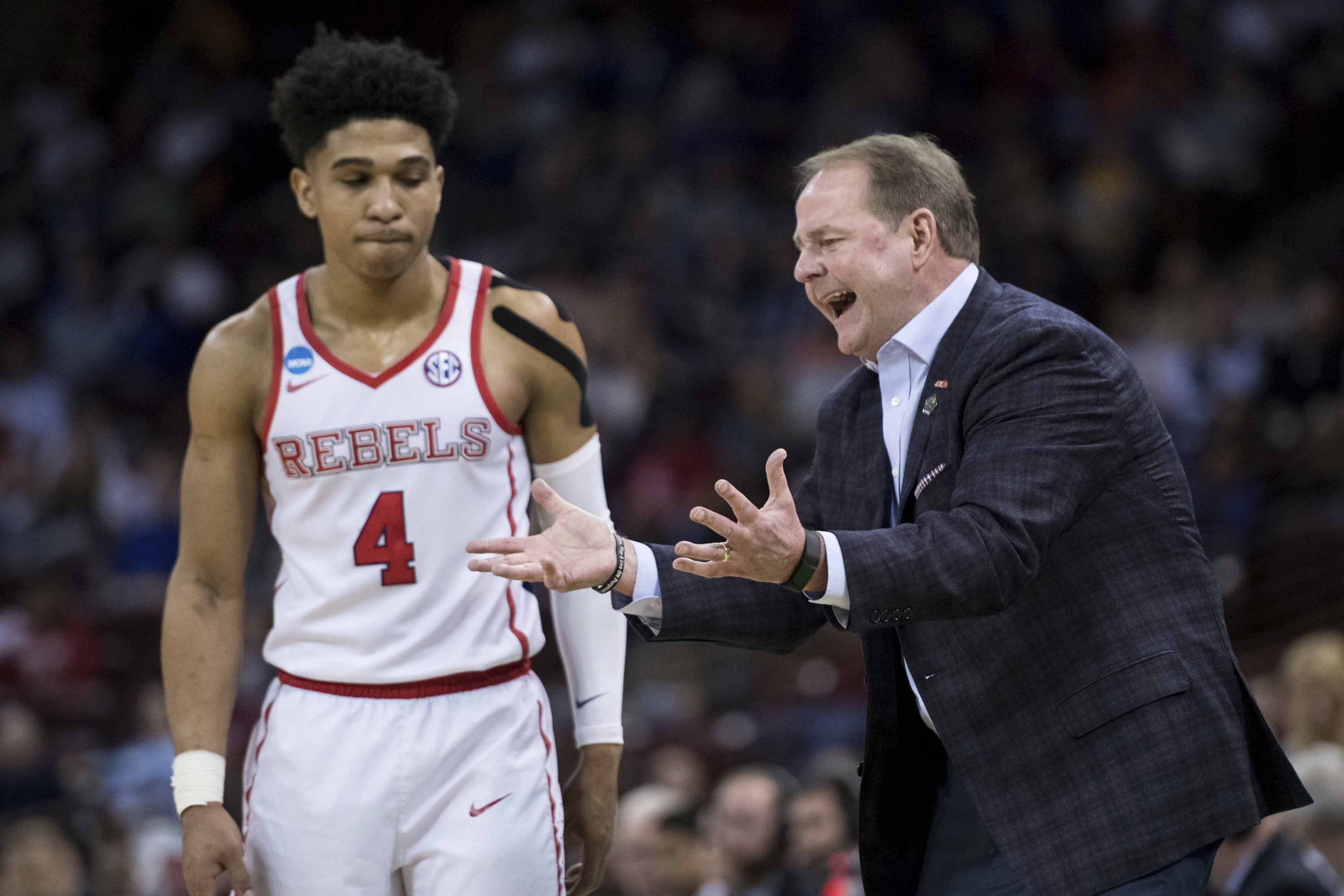 Rebels’ season ends with early exit from NCAA Tournament