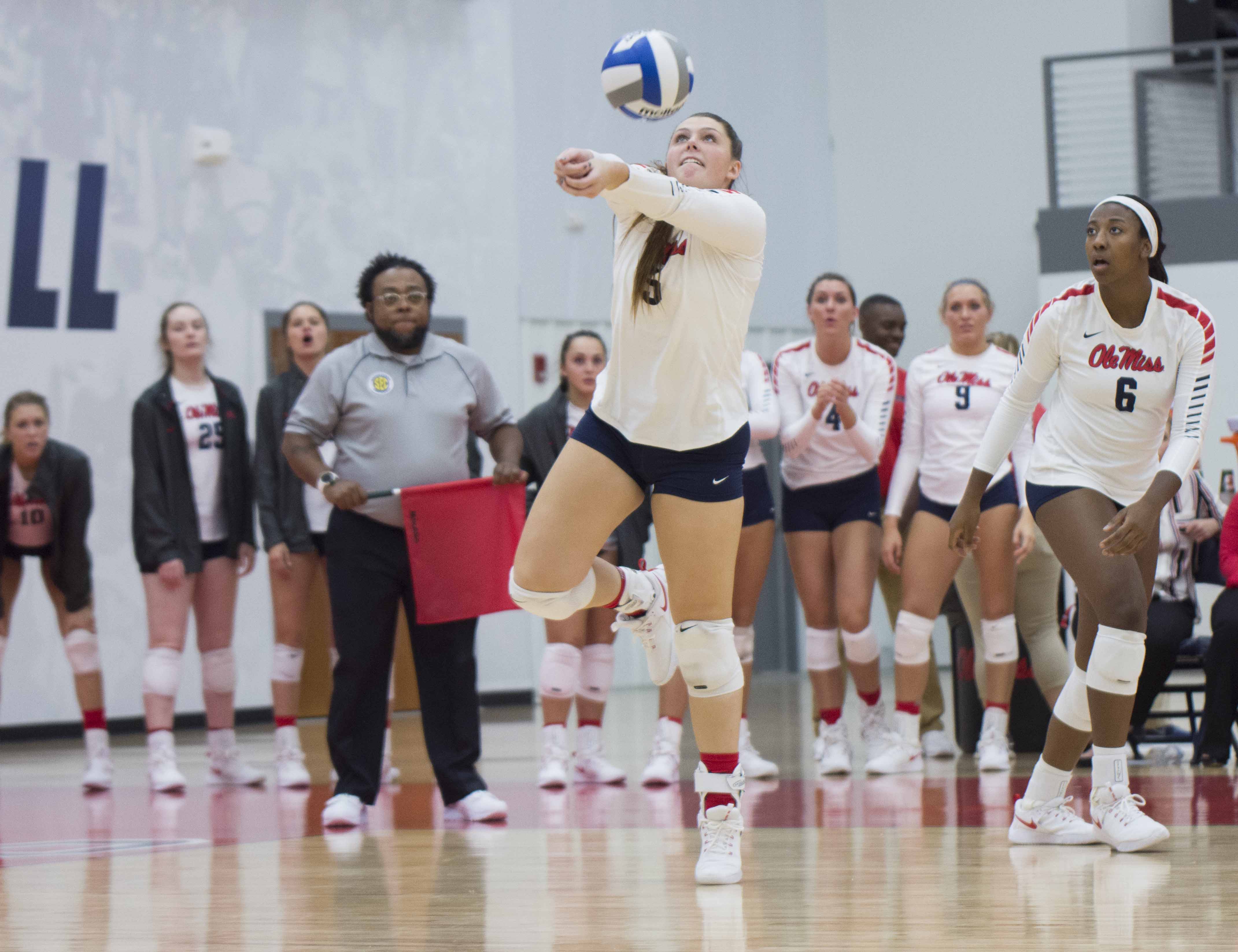 Ole Miss Volleyball Earns Two Wins In First Spring Action The Daily Mississippian