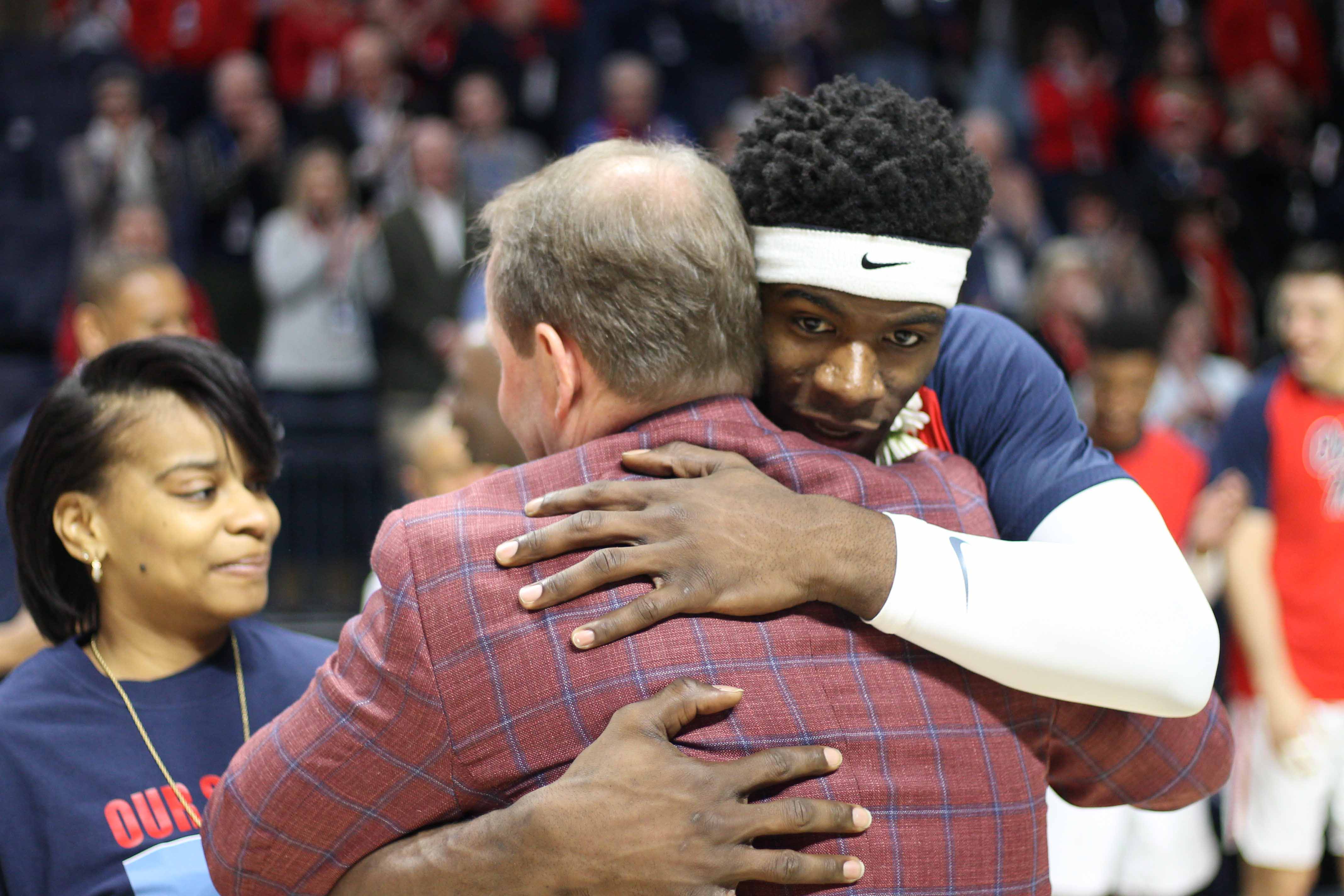 Gallery: Ole Miss men’s basketball celebrates Senior Night versus Kentucky on Tuesday