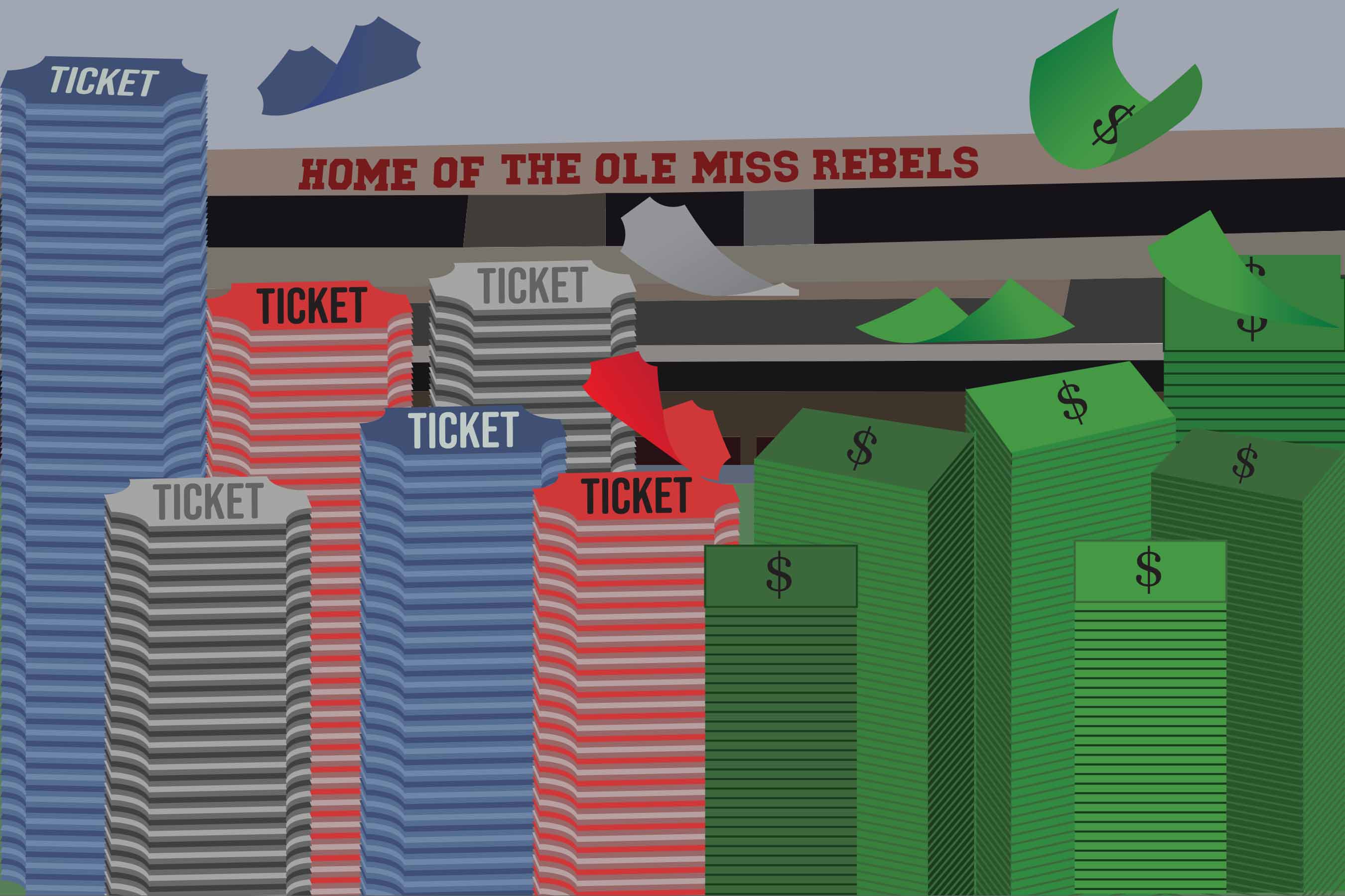 Ole Miss looks to shift as ticket sales continue to fall The Daily