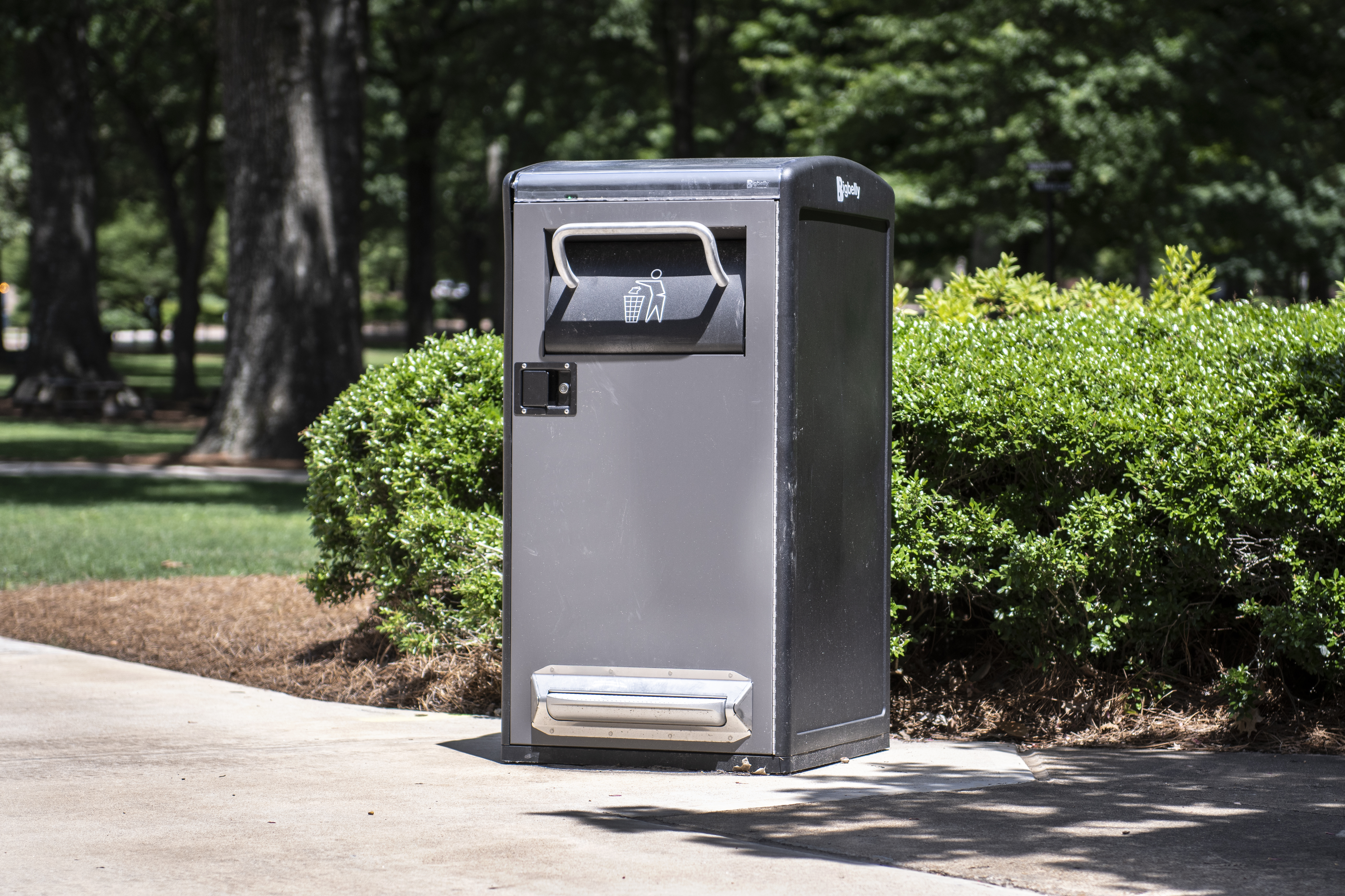 A look at UM's new $4,500 trash cans - The Daily Mississippian