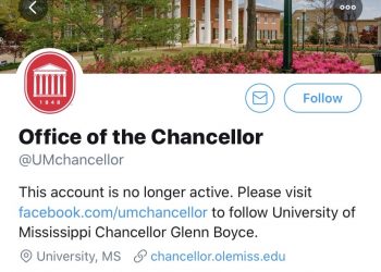 Boyce will not use chancellor’s Twitter account