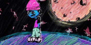 Cartoon: In the alternate universe where the moon is close enough to touch