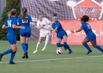 Ole Miss Soccer overcomes South Alabama 4-2