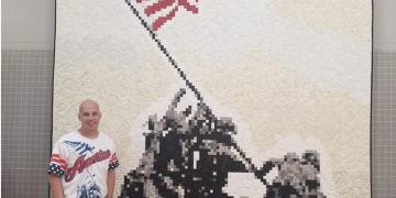 “Combat Quilter” Andrew Lee transforms trauma into art