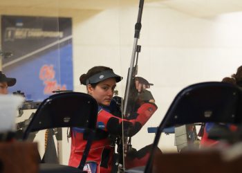 Rifle team puts up a solid NCAA qualifying score in win