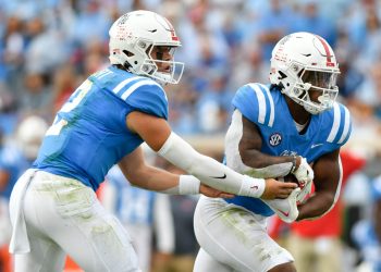 What do the Rebels need to do to leave Baton Rouge 8-0?