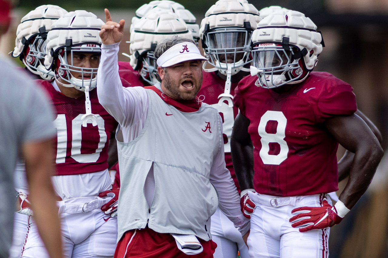 Touchdown Alabama on X: A year with a defensive coordinator