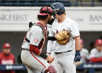 Rebels lose to Arkansas two games to one, drop fourth straight SEC series