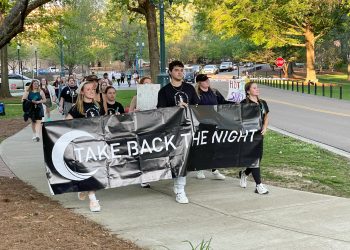 Students rally to Take Back the Night