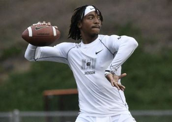 Checking the tape: Trever Jackson