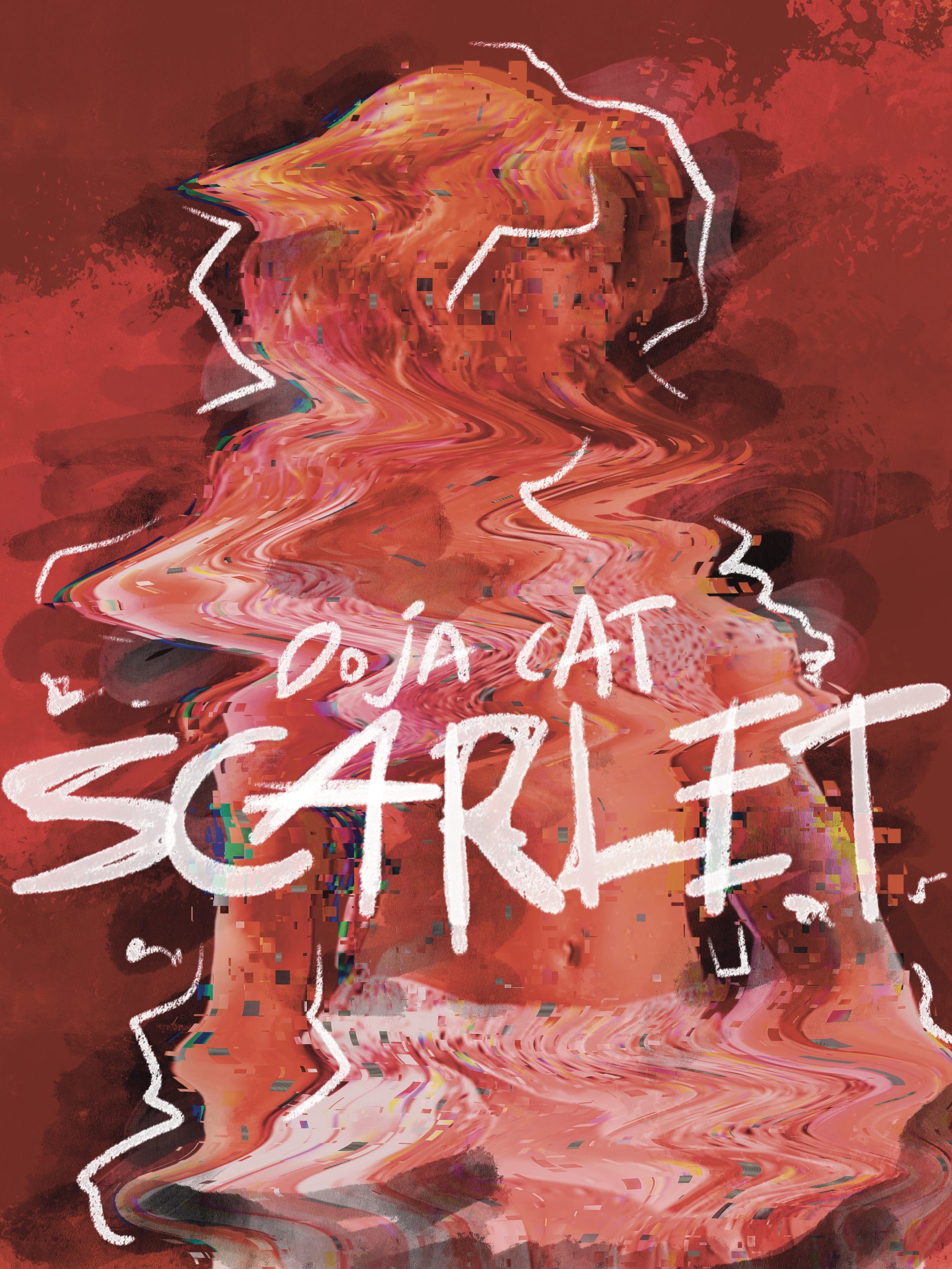 Doja Cat SCARLET Album Poster – rsdesignstudio