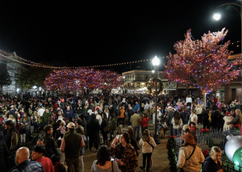 ‘Small Town Christmas’ films Oxford holiday spirits at Square lighting, Holly Jolly Holidays