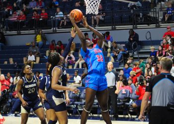 The No. 12 Lady Rebels open season with emphatic win over Queens University