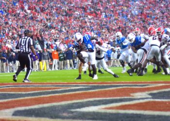 Ole Miss receives fine from SEC following field-storming