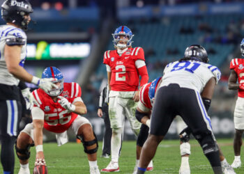 Rebels demolish Blue Devils 52-20 in Gator Bowl, reach 10 wins for season
