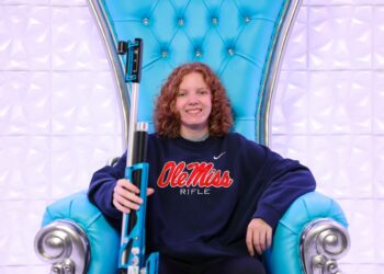 Audrey Gogniat makes her mark on Ole Miss Rifle