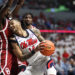 Rebels basketball narrowly defeats Oklahoma 87-84