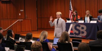 ASB expands legislative council, elects Wesley Templet president pro tempore