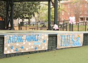 Tails and Tiaras: Ole Miss dogs strut their stuff on the Grove Stage
