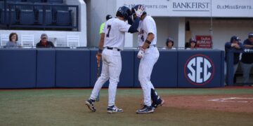 Ole Miss Baseball wins big at home against UT Martin