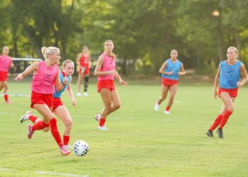 How do student-athletes train during the summer?