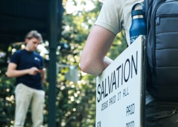 Gallery: Charlie Kirk memorial gathering at the Grove Stage