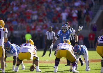 No. 13 Ole Miss Football scores 24-19 win against No. 4 LSU