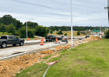 Summer roundabout construction spills into fall