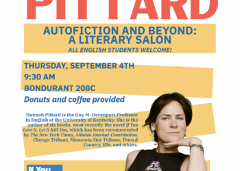 Hannah Pittard regales audience with ‘Autofiction and Beyond’ talk