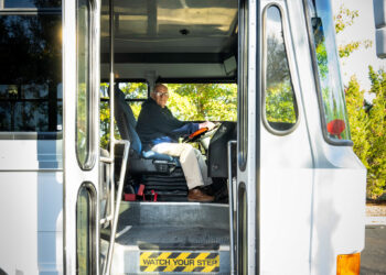 Beloved bus driver gets the boot, students try to press the brakes